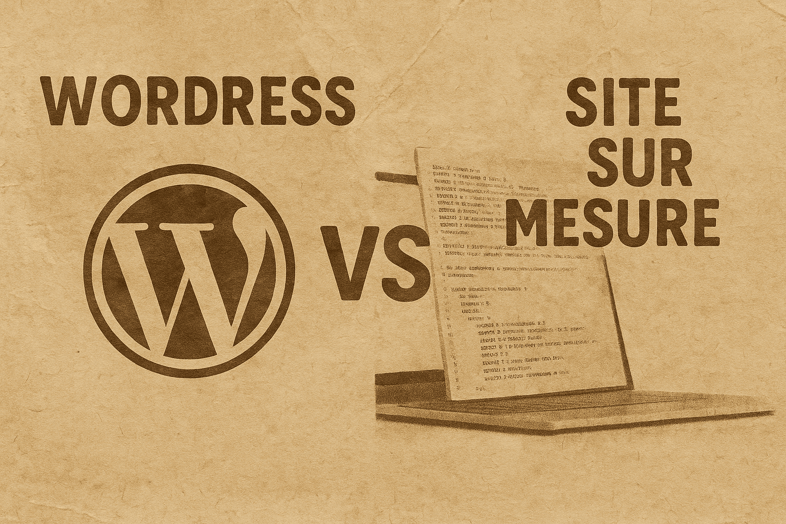 WordPress vs sites sur mesure : que choisir pour votre entreprise ?