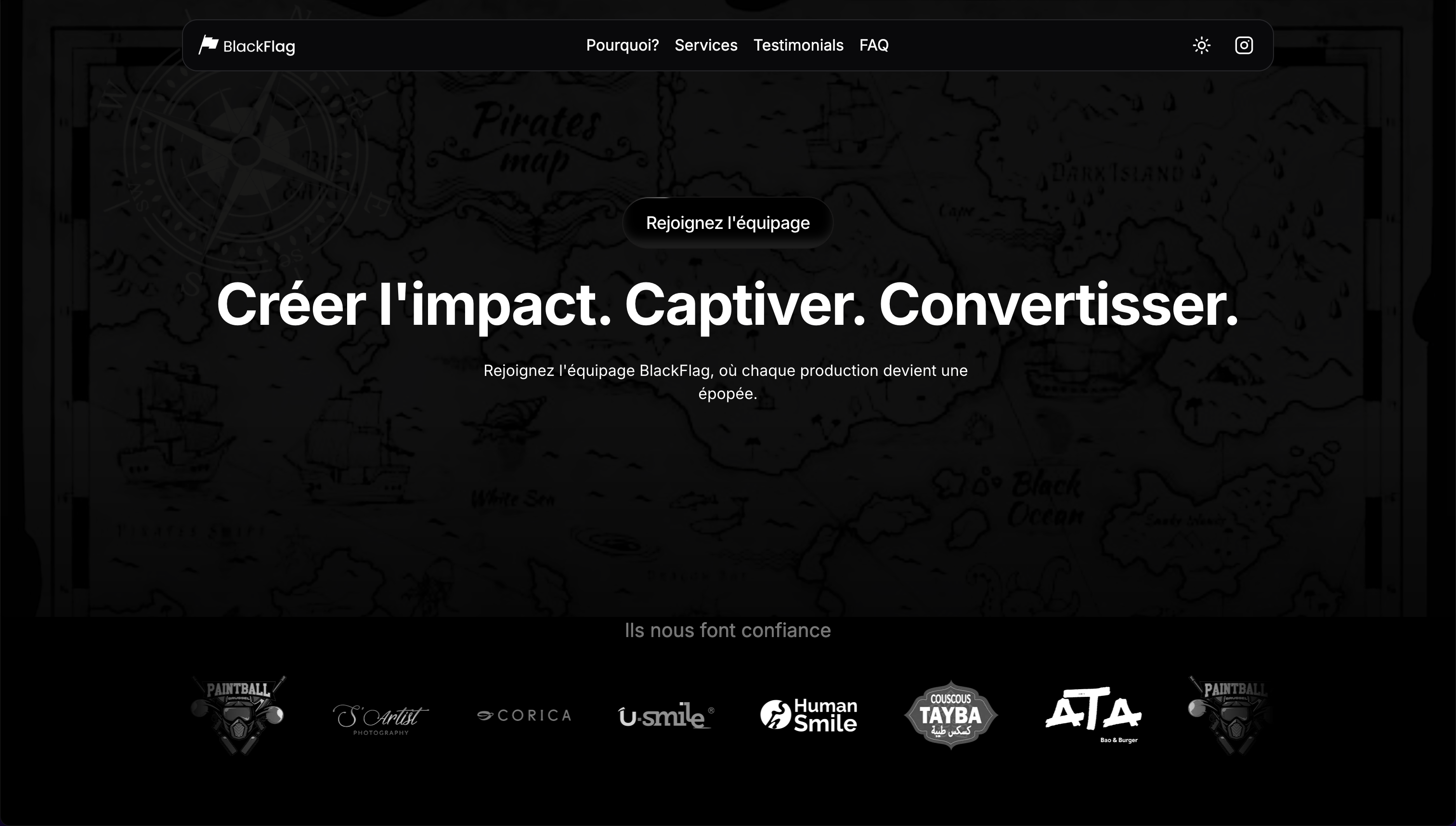 Présentation de l'agence Blackflag