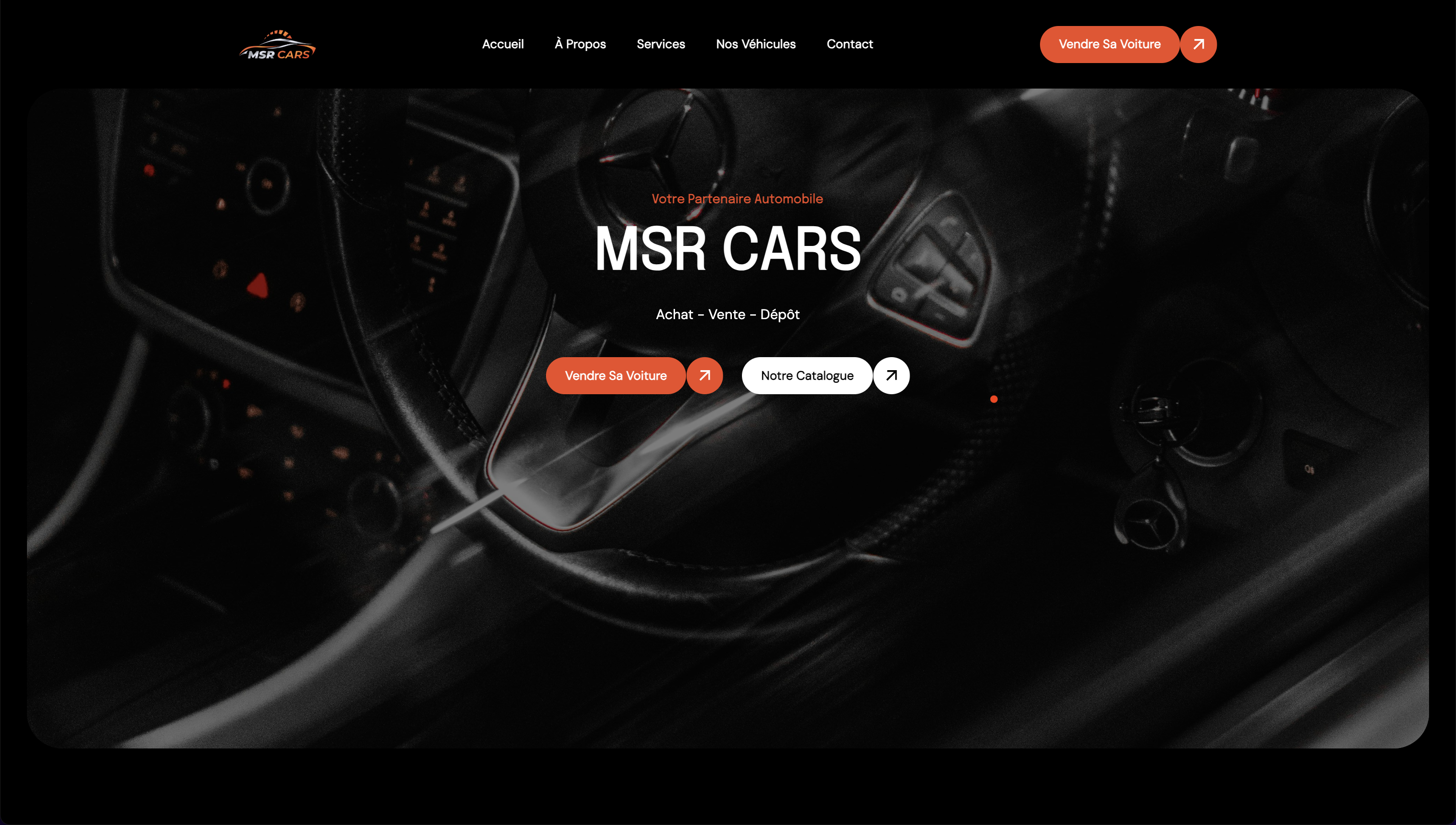 Showroom virtuel de MSR Cars